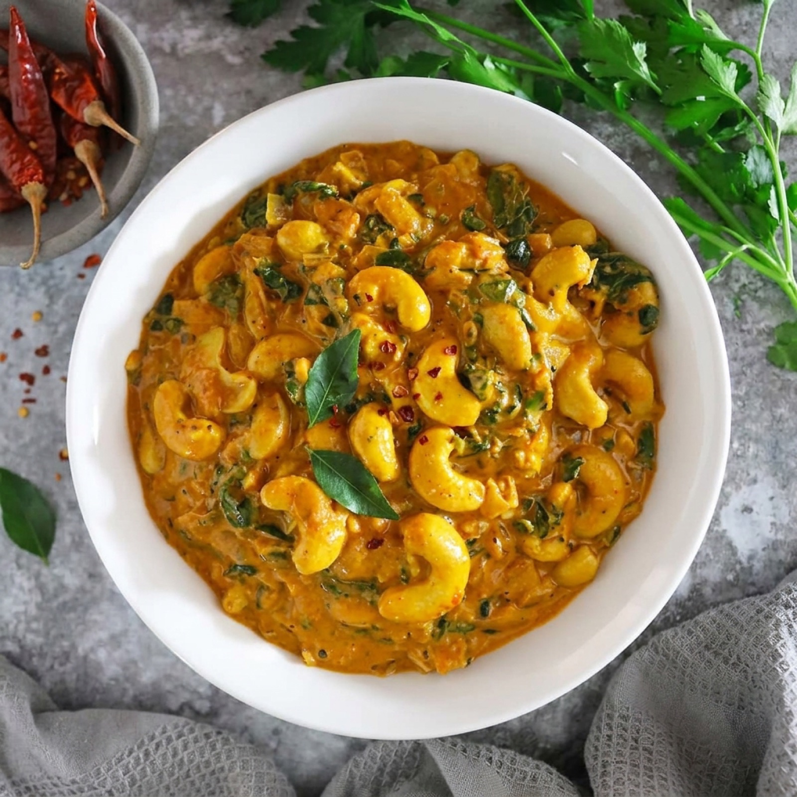 Sri Lankan Cashew Curry (Kaju Maluwa)