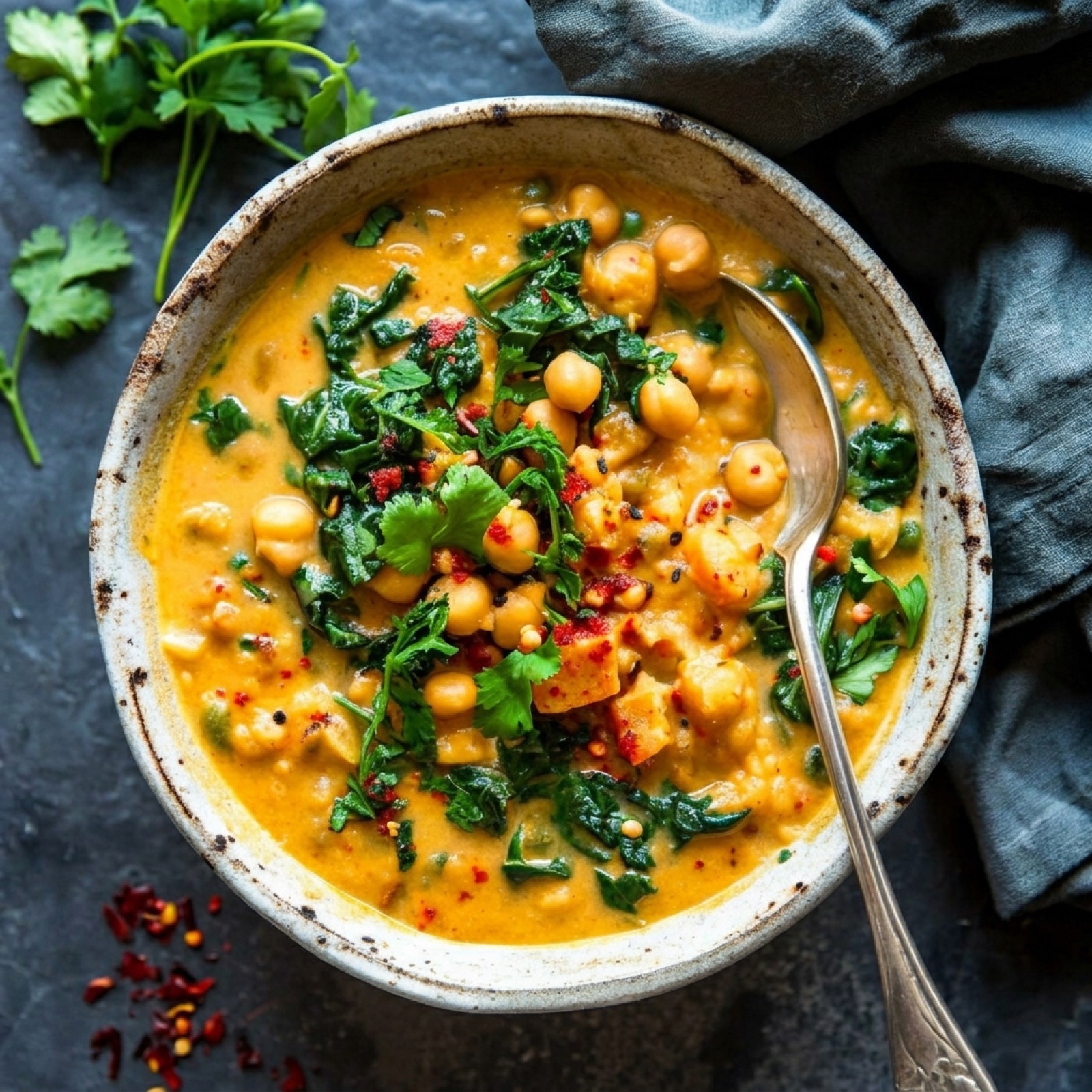 Chickpea & Coconut Curry