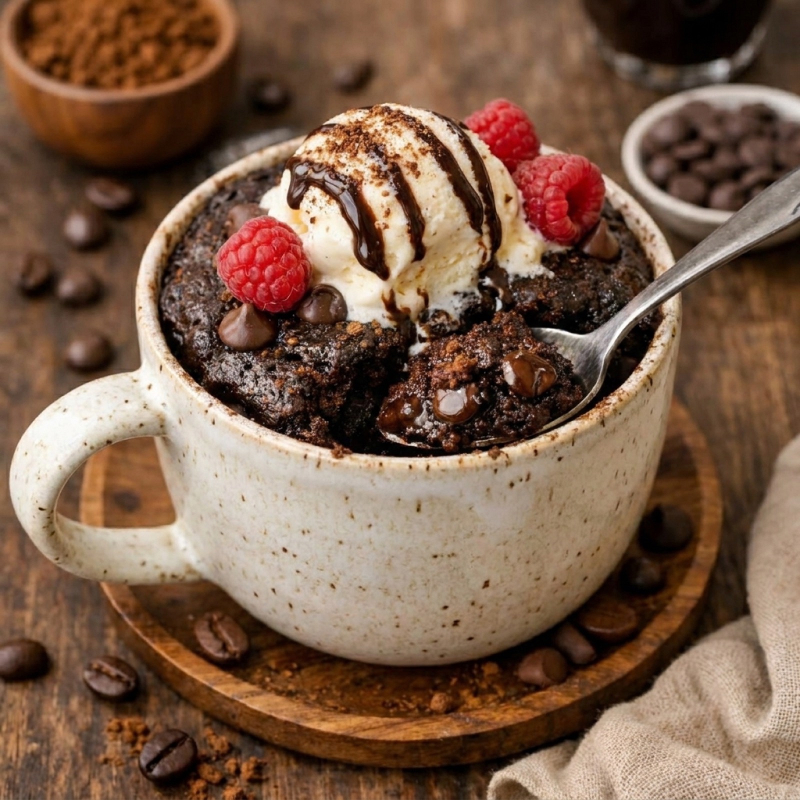 5-Minute Chocolate Mug Cake