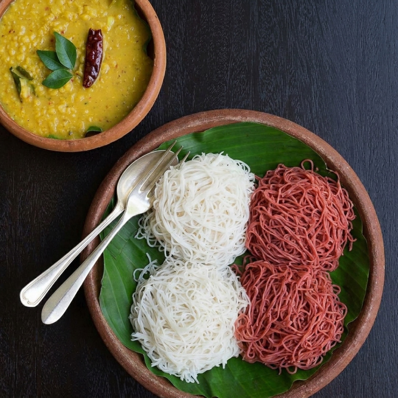 Sri Lankan String Hoppers (Idiyappam)